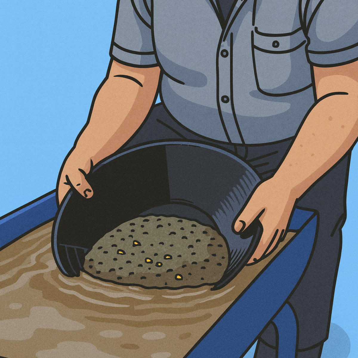 6. Process Paydirt Concentrate